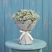 Букет цветов из:  Гипсофила в Лунево