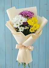 Букет цветов из:  Хризантемы в Лунево