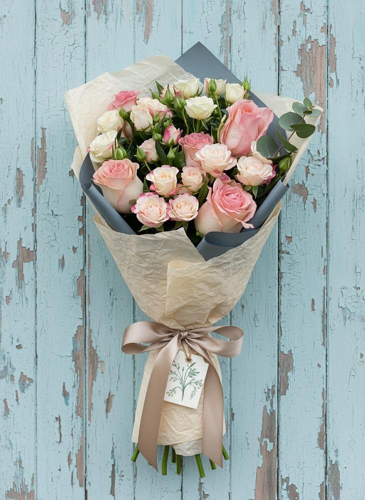 Букет цветов из: Розы в Лунево