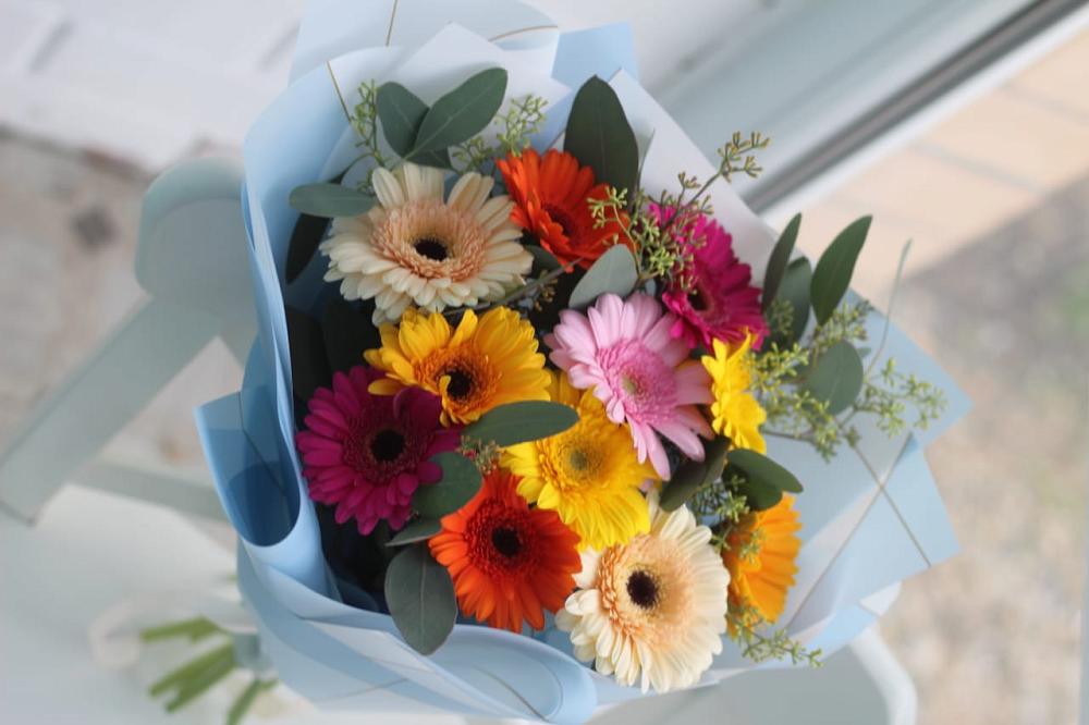 Букет цветов из: Герберы в Лунево