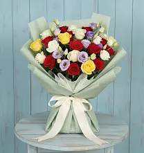 Букет цветов из:  Розы в Лунево