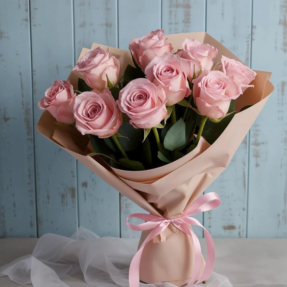 Букет цветов из: Розы в Лунево