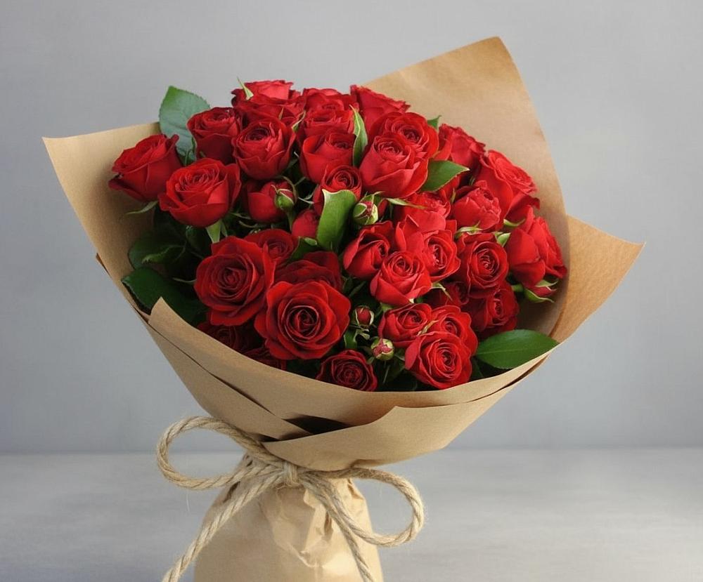 Букет Любовный роман в Лунево