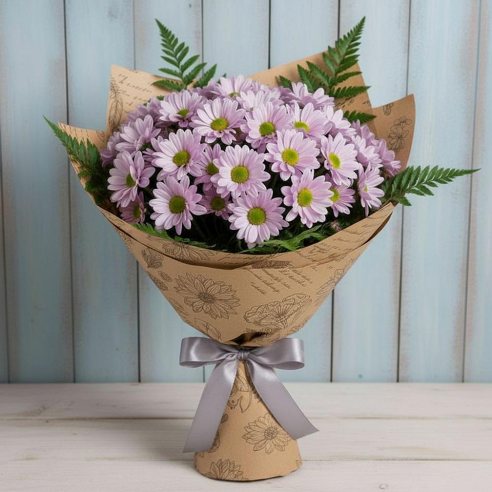 Букет цветов из: Хризантемы в Лунево