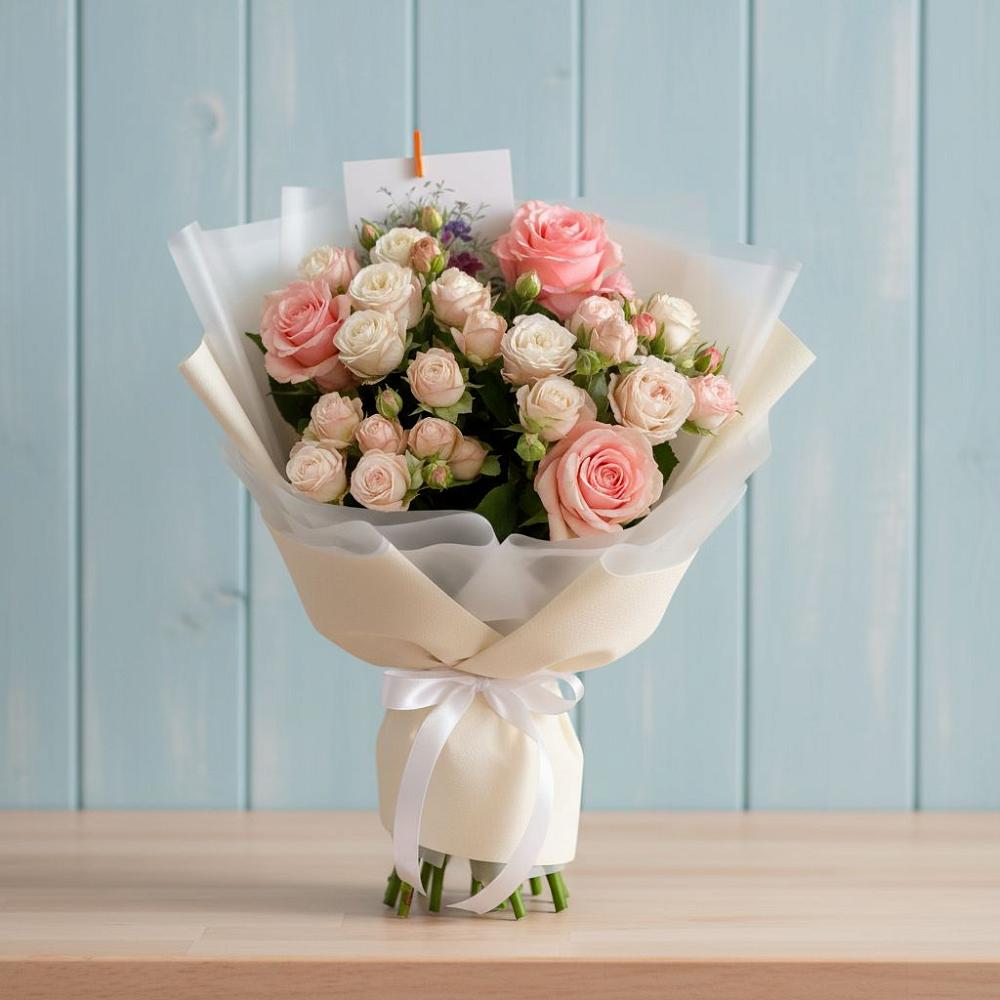 Букет цветов из: Розы в Лунево