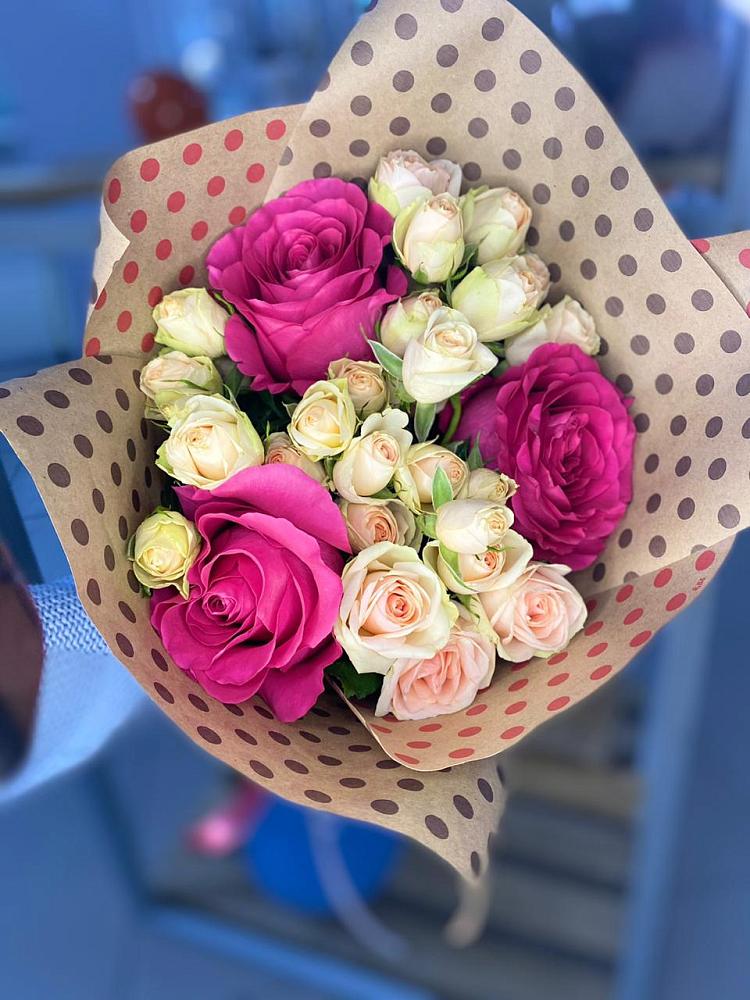 Букет цветов из: Розы в Лунево