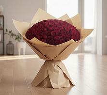 Букет 101 Красная роза #REPLACE_PRED# Лунево