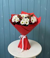 Букет цветов из:  Хризантемы в Лунево