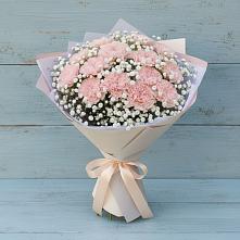 Букет цветов из:  Гвоздики в Лунево