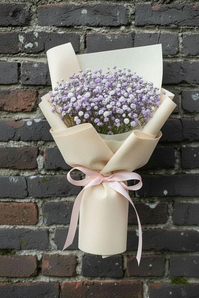 Букет цветов из: Гипсофила в Лунево