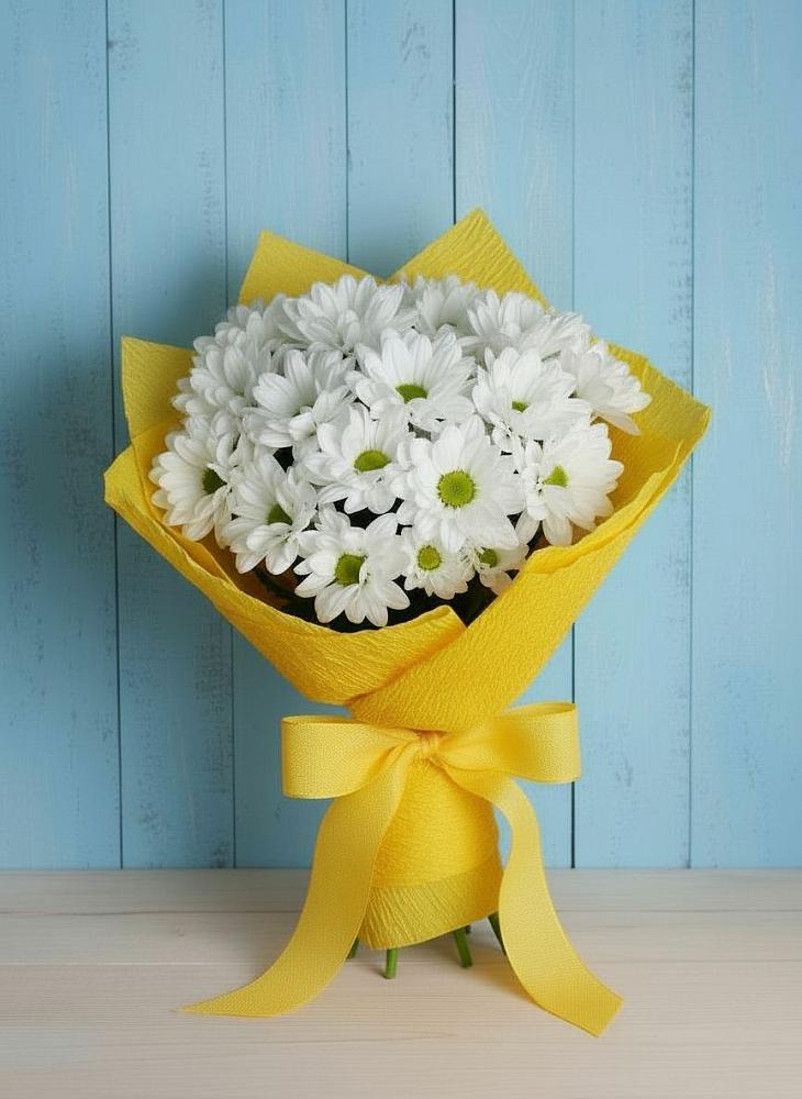 Букет цветов из: Хризантемы в Лунево