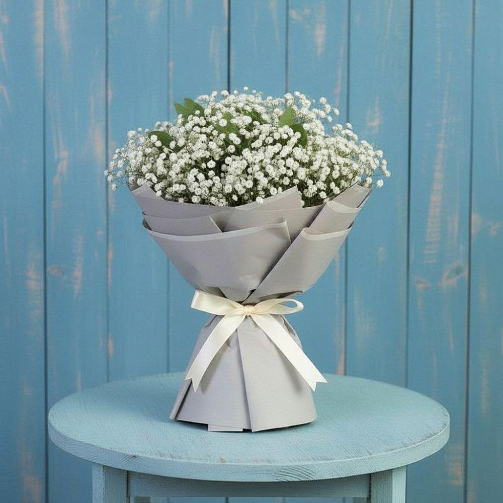 Букет цветов из: Гипсофила в Лунево