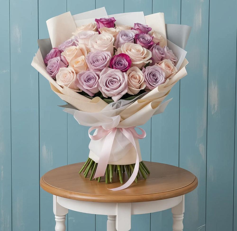 Букет цветов из: Розы в Лунево