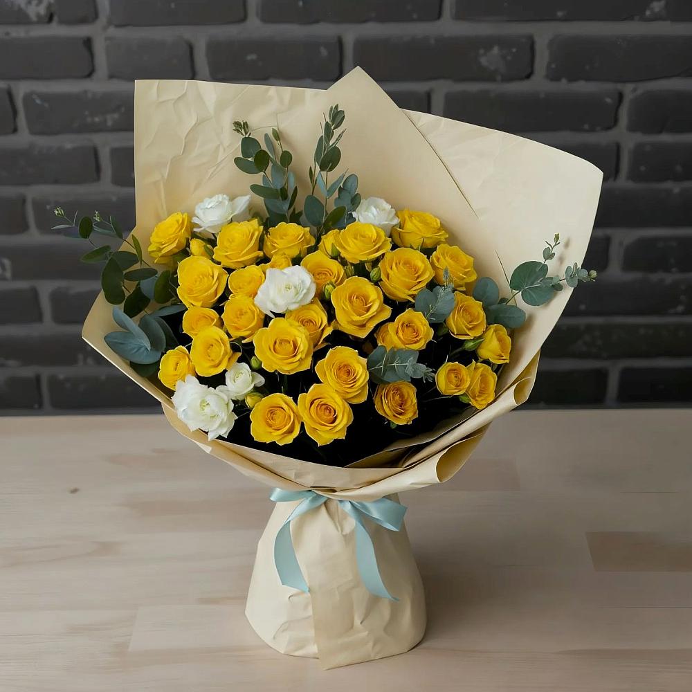 Букет цветов из: Розы в Лунево