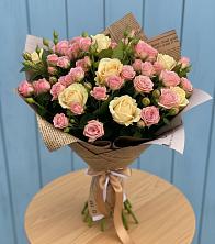 Букет цветов из:  Розы в Лунево