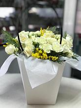 Цветочная композиция из Розы  в Лунево