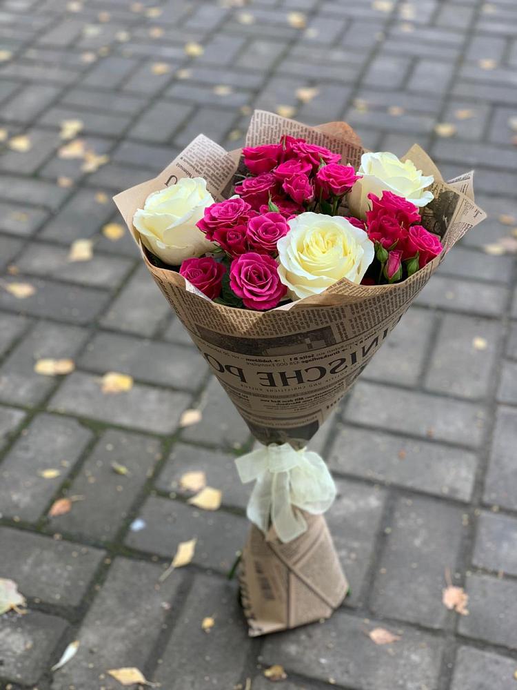 Букет цветов из: Розы в Лунево