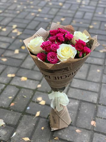 Букет цветов из: Розы в Лунево