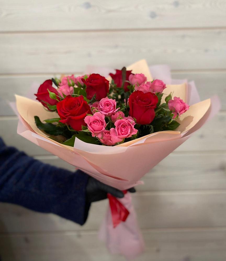 Букет цветов из: Розы в Лунево