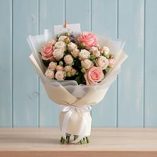 Букет цветов из:  Розы в Лунево